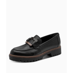 Mocassin Tamaris Noir en Cuir