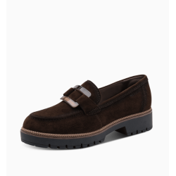 Mocassin Tamaris Marron en Daim