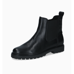 Bottines Caprice Noires en Cuir