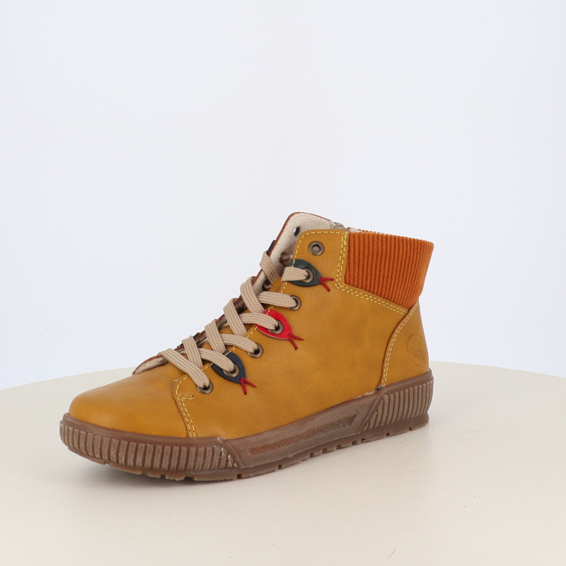 Basket haute Rieker Jaune