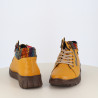 Bottes à Lacets Rieker Jaunes en Cuir