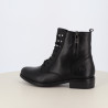 Bottine noire à lacets