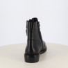 Bottine noire à lacets
