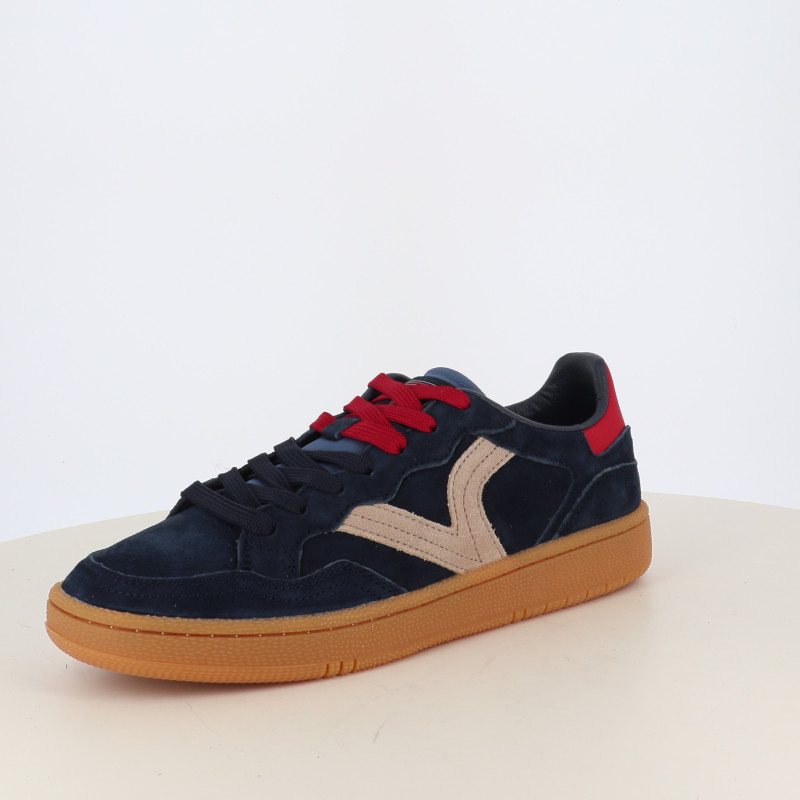 Baskets Unisexes Victoria en Daim