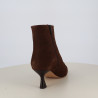 Bottines We Do Marron en Cuir Veau Velours
