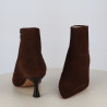 Bottines We Do Marron en Cuir Veau Velours