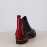 Bottines We Do Noires et Rouges en Naplack