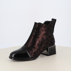 Bottines Métamorfose bronze