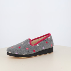 Semelflex charentaises Caloetoile gris
