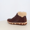 Boots Doublée Feutrine Cuir Marron JANISSA