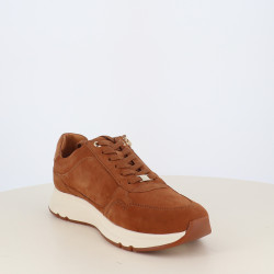 Tennis Doublée Cuir Tan BLONZIP