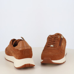 Tennis Doublée Cuir Tan BLONZIP