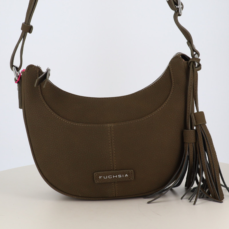 Sac Fushia vert kaki