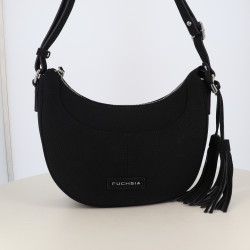 Sac Fushia noir