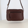 Sac Fushia marron clouté