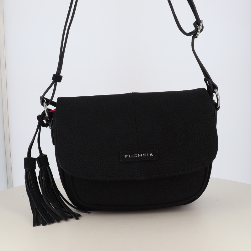 Sac Fushia noir