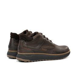 Basket Montante Fluchos en Cuir Marron