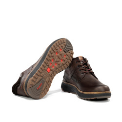 Basket Montante Fluchos en Cuir Marron