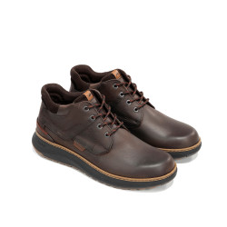 Basket Montante Fluchos en Cuir Marron