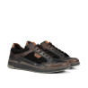 Basket Basse Fluchos en Cuir Marron