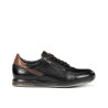 Basket Basse Fluchos en Cuir Noir