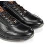 Basket Basse Fluchos en Cuir Noir