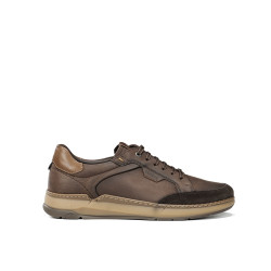 Basket Basse Fluchos en Cuir Marron