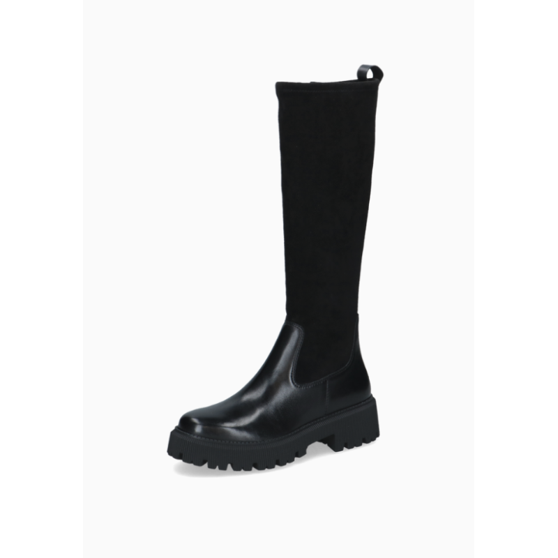 Bottes Caprice Noires en Cuir