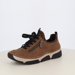 Mocassins Rieker Marron Beige