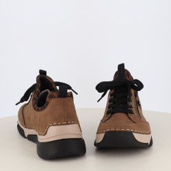 Mocassins Rieker Marron Beige