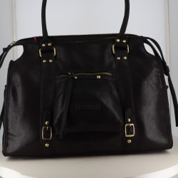 Grand Sac Fushia noir