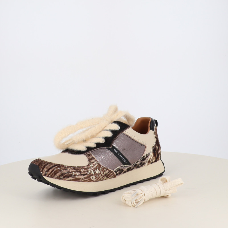 Baskets Collins en cuir