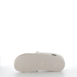 Chaussons en textile beige
