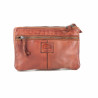 Petit sac bandoulière marron cognac