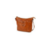 Sac en cuir marron cognac