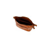 Sac en cuir marron cognac