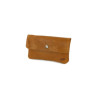 Portefeuille cuir marron cognac