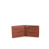 Portefeuille en cuir marron Wylson