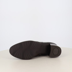 Jana Bottine en cuir mocca