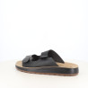 Sandales homme en cuir à brides réglables