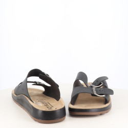 Sandales homme en cuir à brides réglables