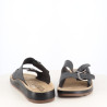 Sandales homme en cuir à brides réglables