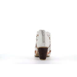 talon semi-ouvert blanc