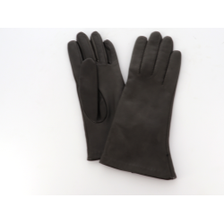 gants taupe en cuir