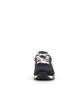 basket en cuir marine