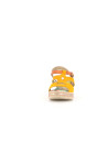 compensé en cuir jaune