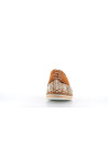 richelieu marron en cuir