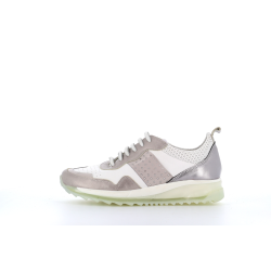 basket marine en cuir
