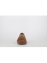 mocassin marron en cuir
