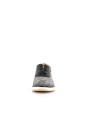derby noir en cuir